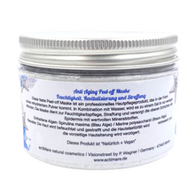 Laden Sie das Bild in den Galerie-Viewer, actiMare Anti Aging Peel-off Maske - 60g | Gesichtsmaske | Natürlich+Vegan - actiMare.de Shop